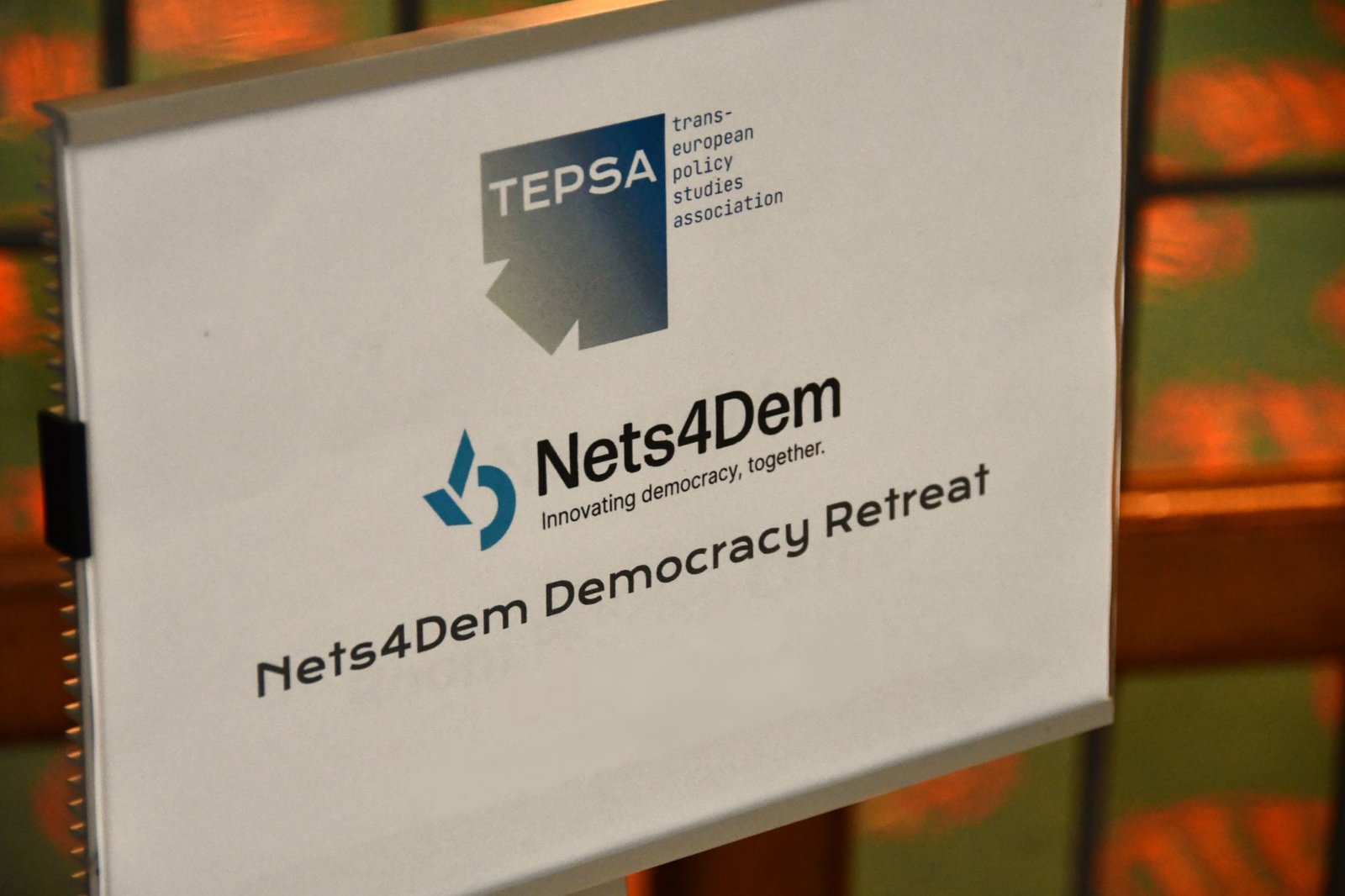 “A Retreat on Europe’s Next Chapter: the European Democracy Shield” | Democracy Retreat #3 