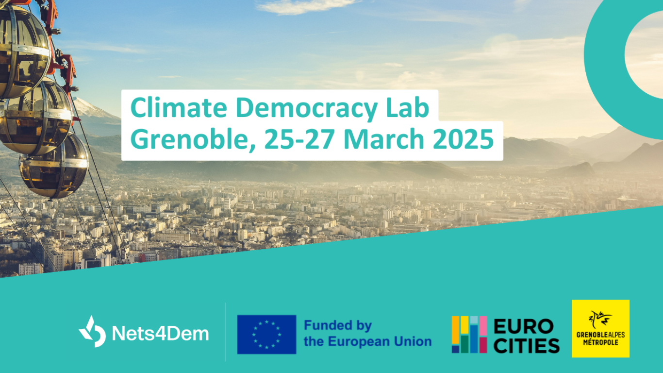 Strengthening Democracy to Accelerate Climate Action: Join the Climate Democracy Lab in Grenoble